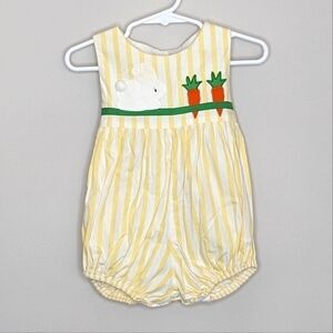 Vintage Funtasia! too... Bunny Carrot Easter Romper 6m